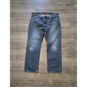 Levi's 559 Relaxed Straight Leg Jeans Men's 38x32 Blue Denim Baggy